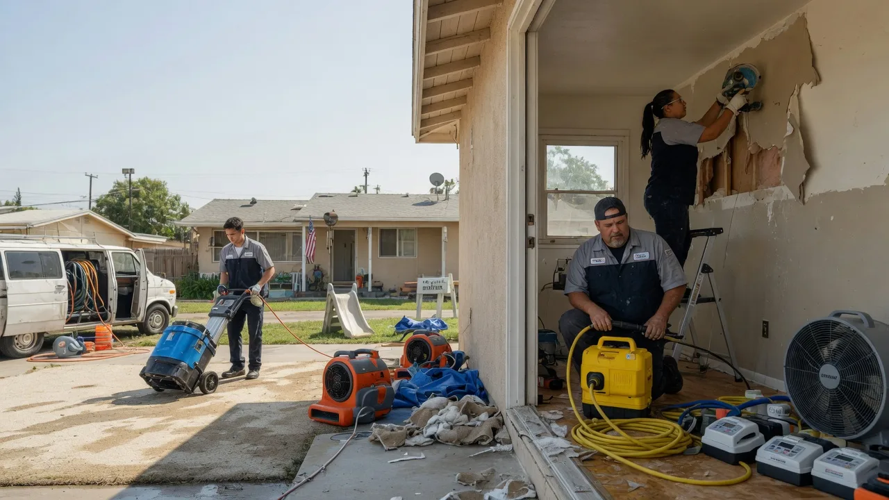 Water Damage Restoration in Highland Village, TX near me